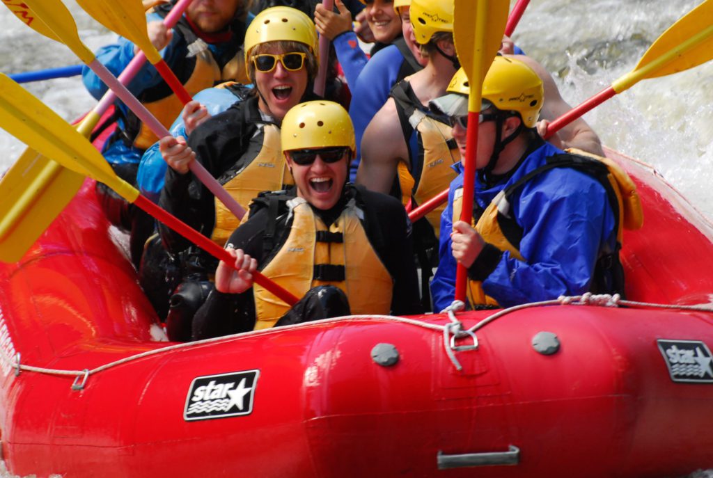 The Best Adirondack Town for White Water Rafting! The Alpine Lodge